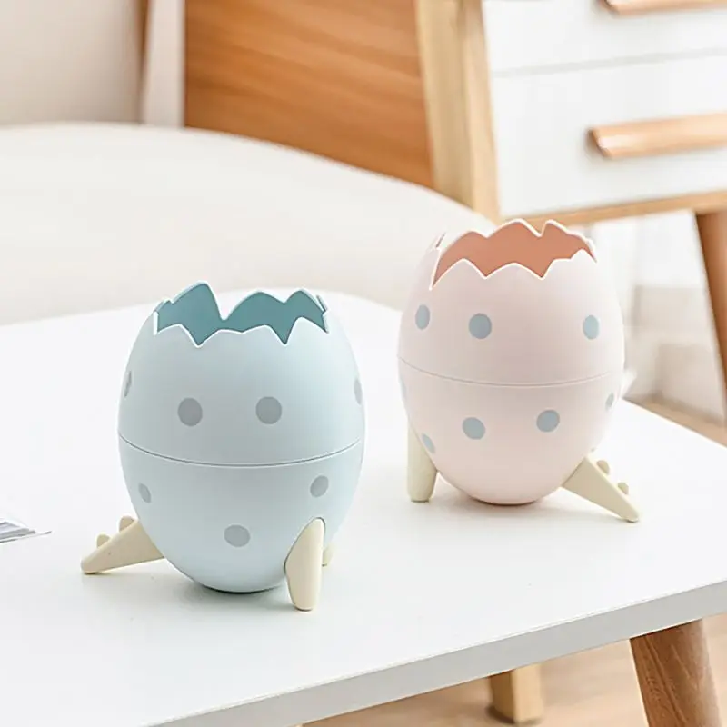 Creative Dinosaur egg shape Pen Holder Multi-function Pen Case Desktop Storage for Students Learning Stationery Supplies