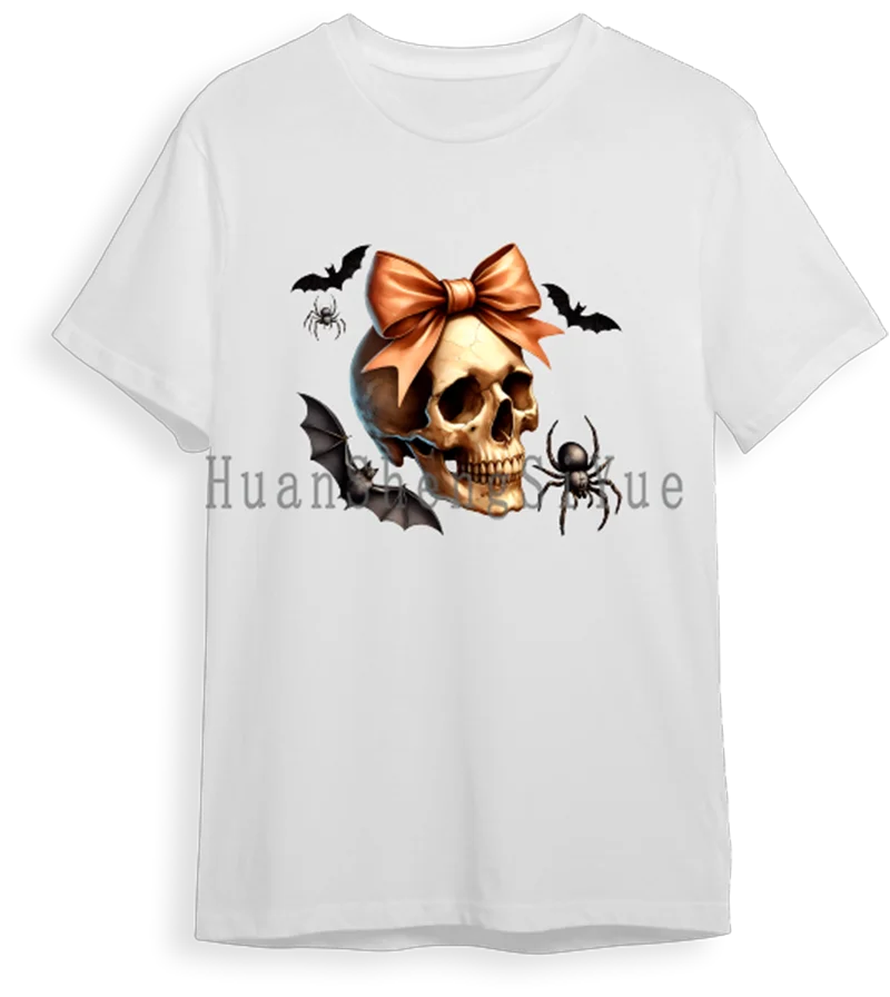 Ironed Sticker Clothing DTF Thanksgiving Halloween Fashion T-shirt Hoodie DIY Jacket Patch Is Waterproof view 2