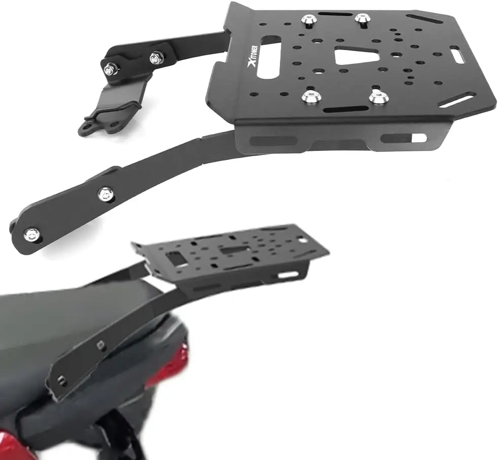 

Задний багажник для мотоцикла, совместимый с Navi 110 2022 2023 2024 2025, сверхмощная стальная конструкция, стальная рама и Al