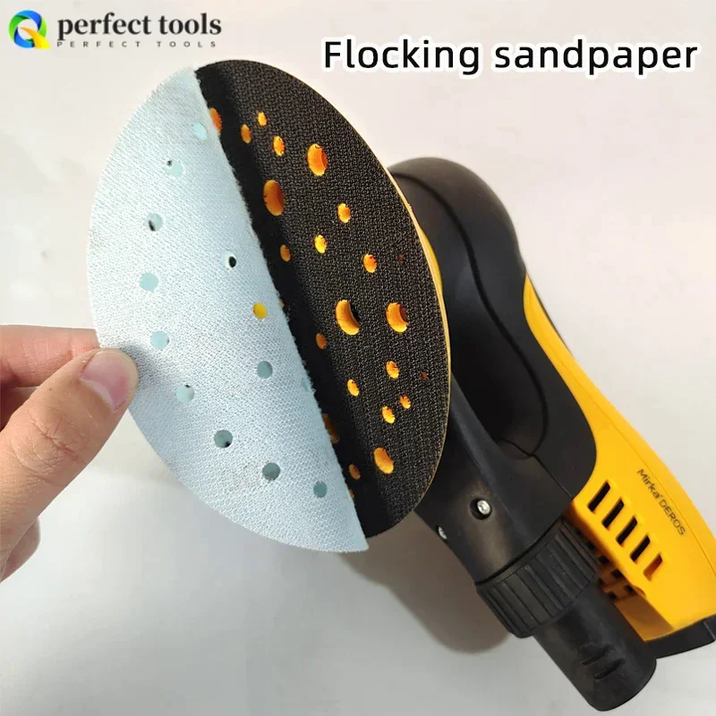 

Original MIRKA Finland GALAXY 150mm 6 "Sandpaper Round Flocking Porous Car Sanding Putty Abrasive 80-2000 Mesh Grit
