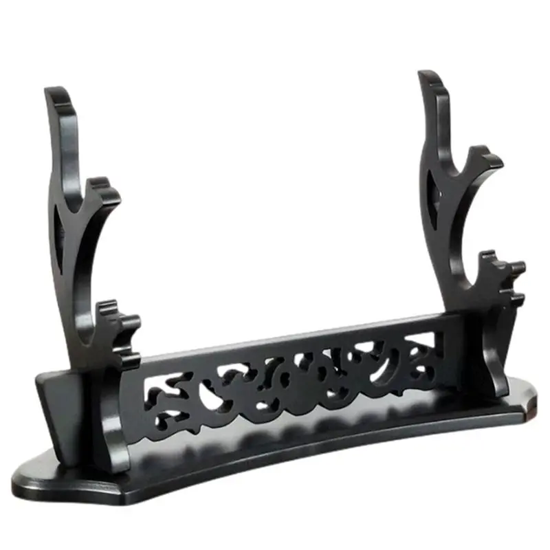 Katana Stand Holder Wooden Shelf Rack Support For Room Decoration Cradle Organizer