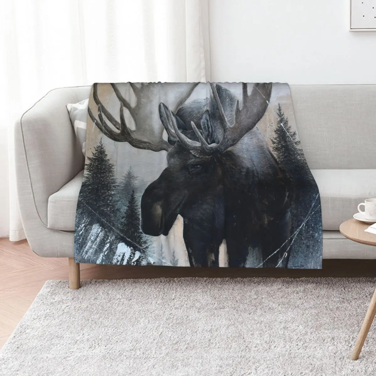 

In my place Throw Blanket blankets and throws halloween Plush Soft Plush Plaid Blankets