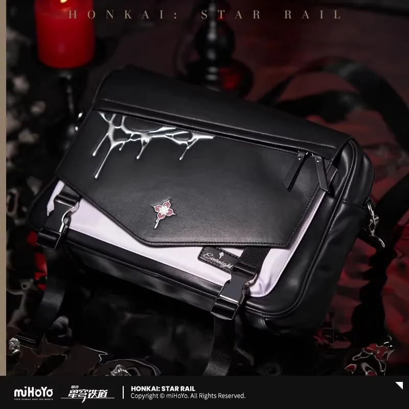 

Оригинальная сумка miHoYo Game Evernight Bag Honkai Star Rail, тематическая сумка Evernight, сумка через плечо, портфель, подарок на Хэллоуин для косплея