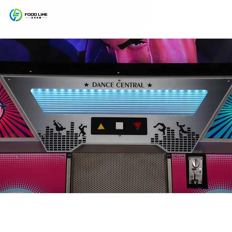 FL Arcade Dancing Game Machine Coin Operated Music Beat Competition LED High Lights for Amusement Center
