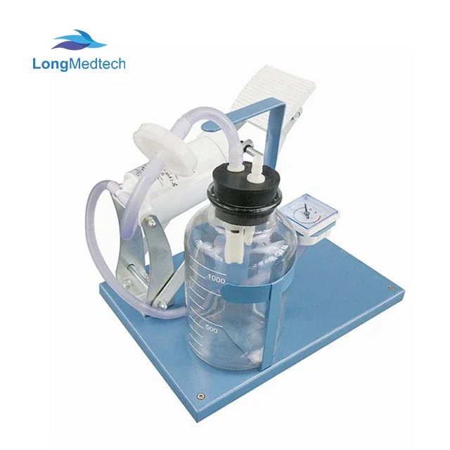 

High Quality Medical Pedal Suction Unit Foot Operation Suction Apparatus for Hospital