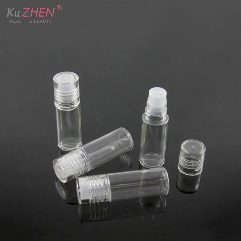 5Pcs Mini Klar 3ml Leere Lose Pulver Behälter Kunststoff Flasche Mit 3-loch Stecker Sichter Nachfüllbar für Lidschatten Kosmetik