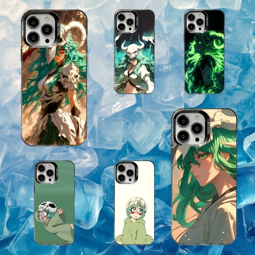 

B-BleachS N-Nelliel Phone Case For iPhone 16,15,14,13,12,11,Mini,Pro,SE,MAX White Matte Shockproof Cover