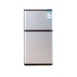 Refrigerador pequeño de 68L para el hogar, minirefrigerador con doble puerta, BCD-68S138E de refrigeración rápida, 0-18 ℃