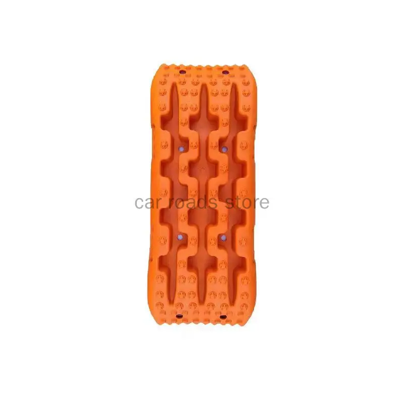 2pc Super-Tough Nylon 70cm Car Recovery Traction Board Emergency Mini-Size Tracks Traction Mat for Off-Road Sand Mud Snow Rescue