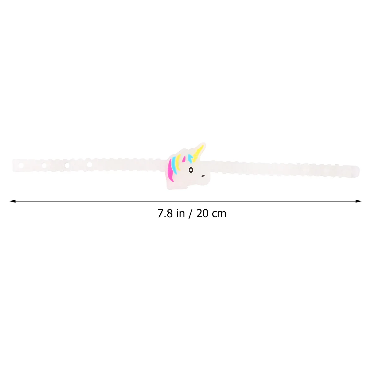 กำไลเรืองแสงยูนิคอร์นซิลิโคน 12 ชิ้น สำหรับงานปาร์ตี้เด็ก ของขวัญสร้างสรรค์ ไฟกลางคืน ของขวัญวันเกิด