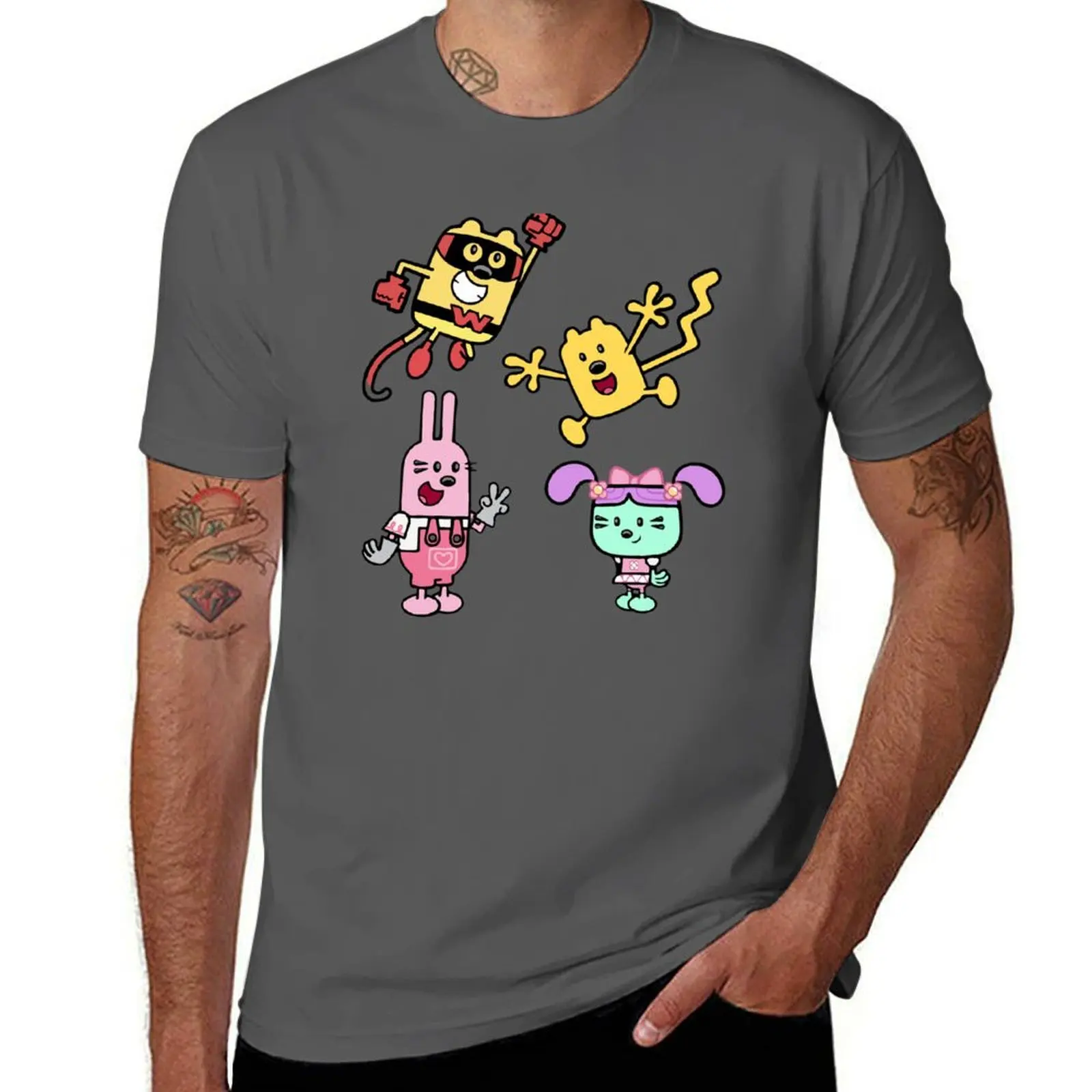 

Wow Wow Wubbzy Daizy Widget pack Chilhood T-Shirt cotton t shirt man g man t shirts for men T-Shirt