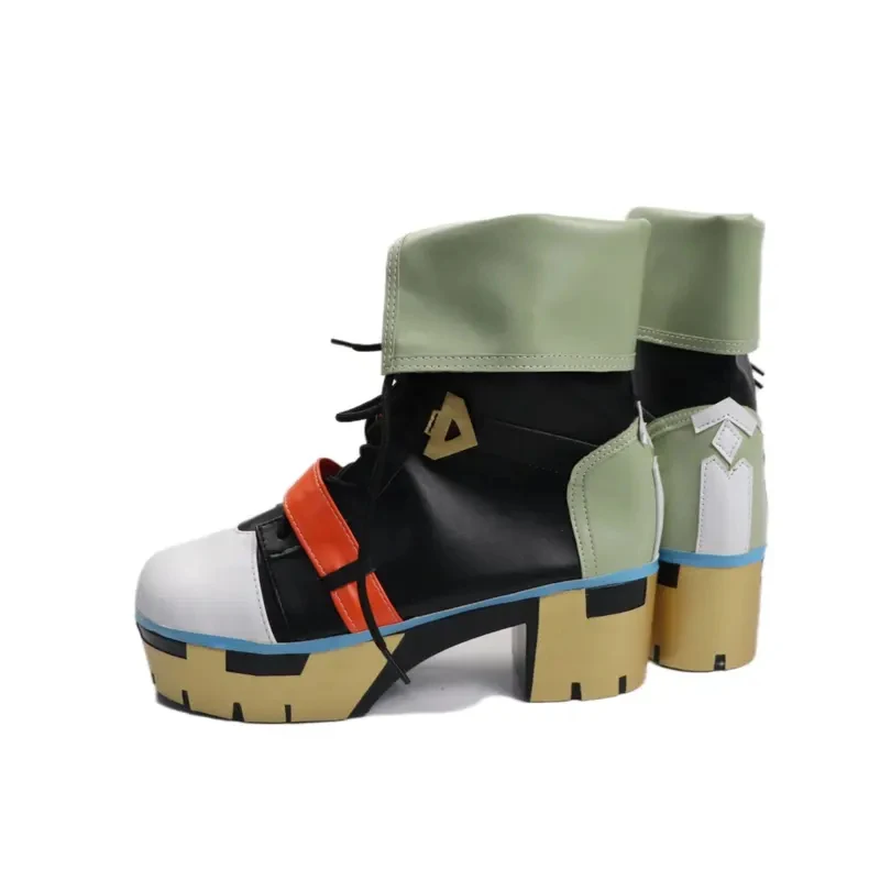 A;3\v,7'd/Game Anime Cosplay Shoes Bennett Genshin Impact Halloween Costume Accessories Props Madec;4'b,7'm\1/