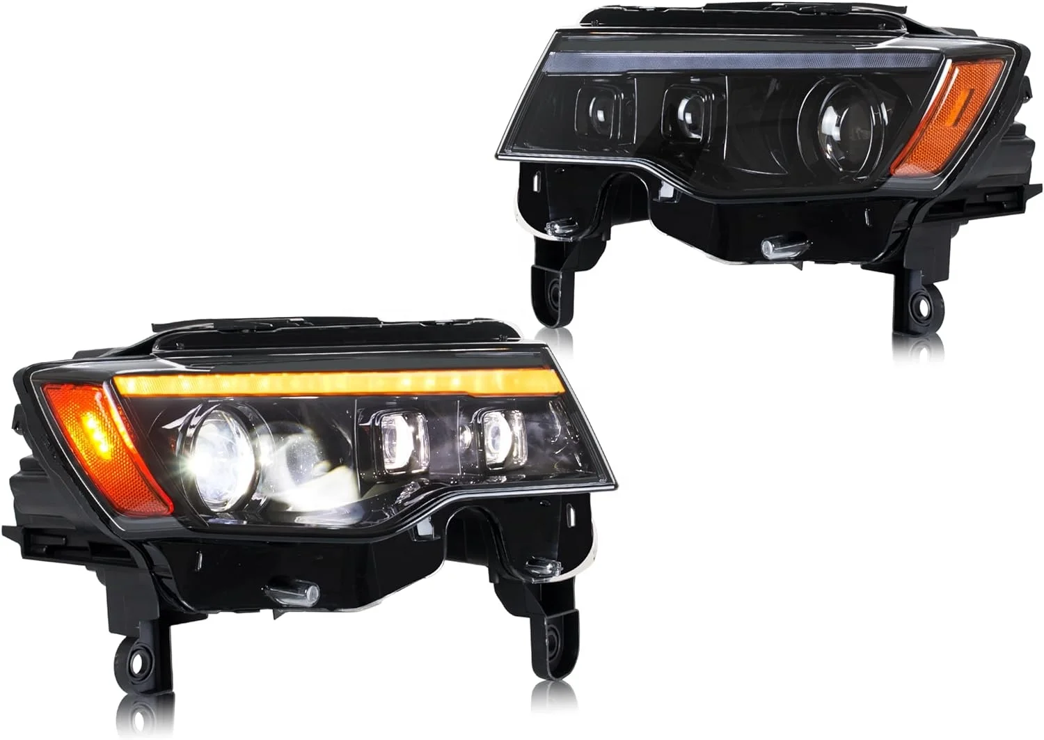 Auto Parts Headlights LED Lamp For Jeep Grand Cherokee 2017 2021 4th Gen WK2 Projector Dynamic Turn Signal Assembly - Image 6