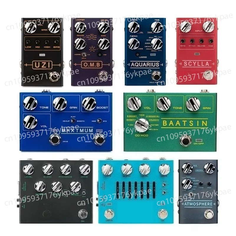 R Series Electric Guitar Bass Monolithic Effects Classic Overload Distortion Reverb Drum Machine