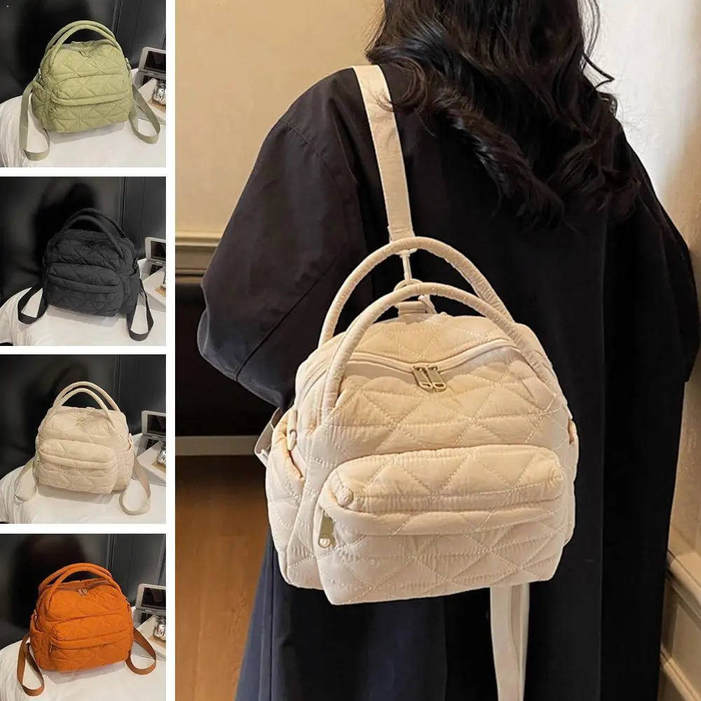 

Женский рюкзак, универсальный и модный, простая сумка через плечо, легкая большая вместительная сумка для ежедневного использования