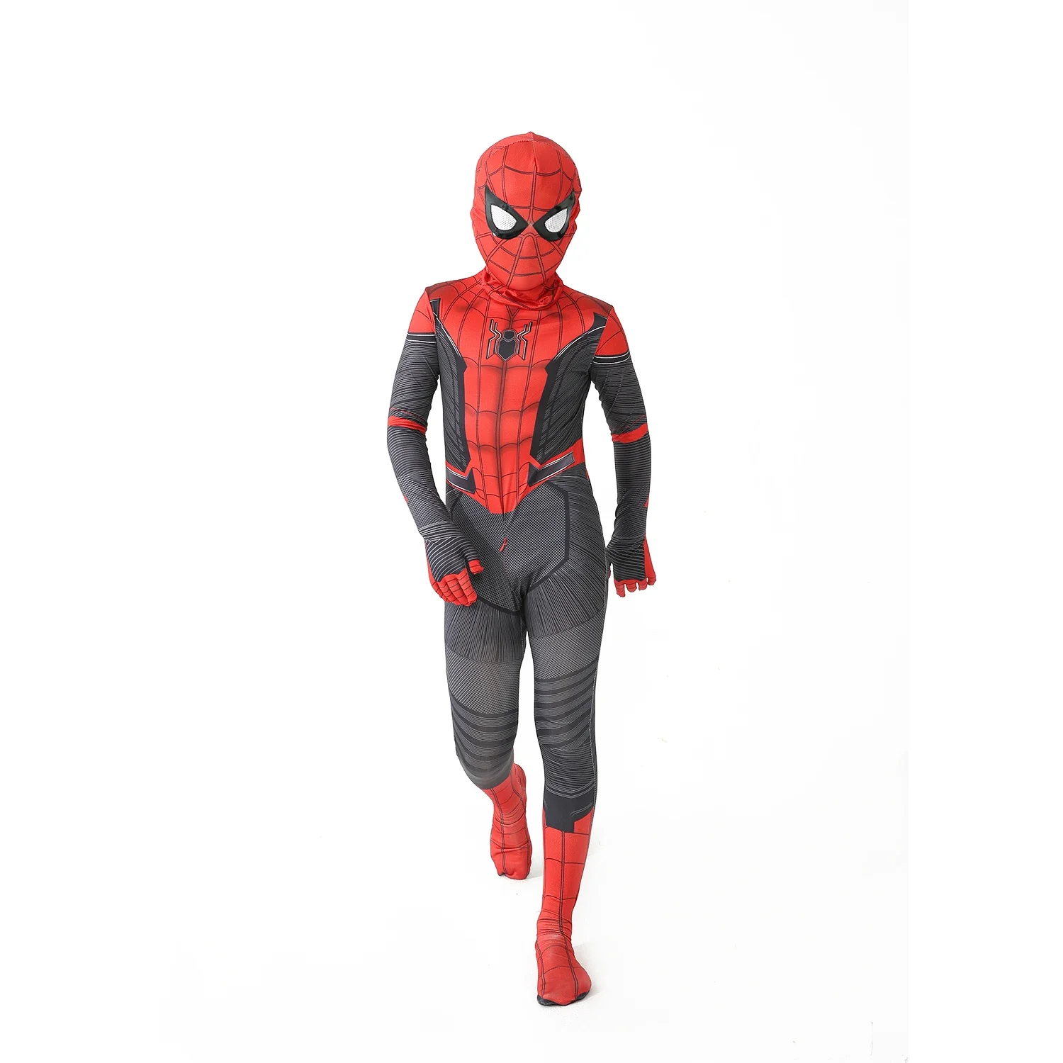 12 Kids Style Superhero Spiderman/Black Panther/Venom Halloween Party Christmas Cosplay Spiderman Costume Children Gifts