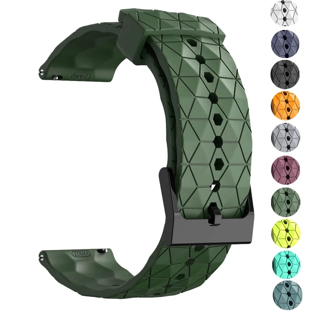 20 مللي متر 22 مللي متر حلقة حزام ل Garmin Vivoactive 4 5 3 Forerunner 255 265 245 سوار ساعة ذكية قابل للاستبدال ل Garmin Venu 3 2 Correa