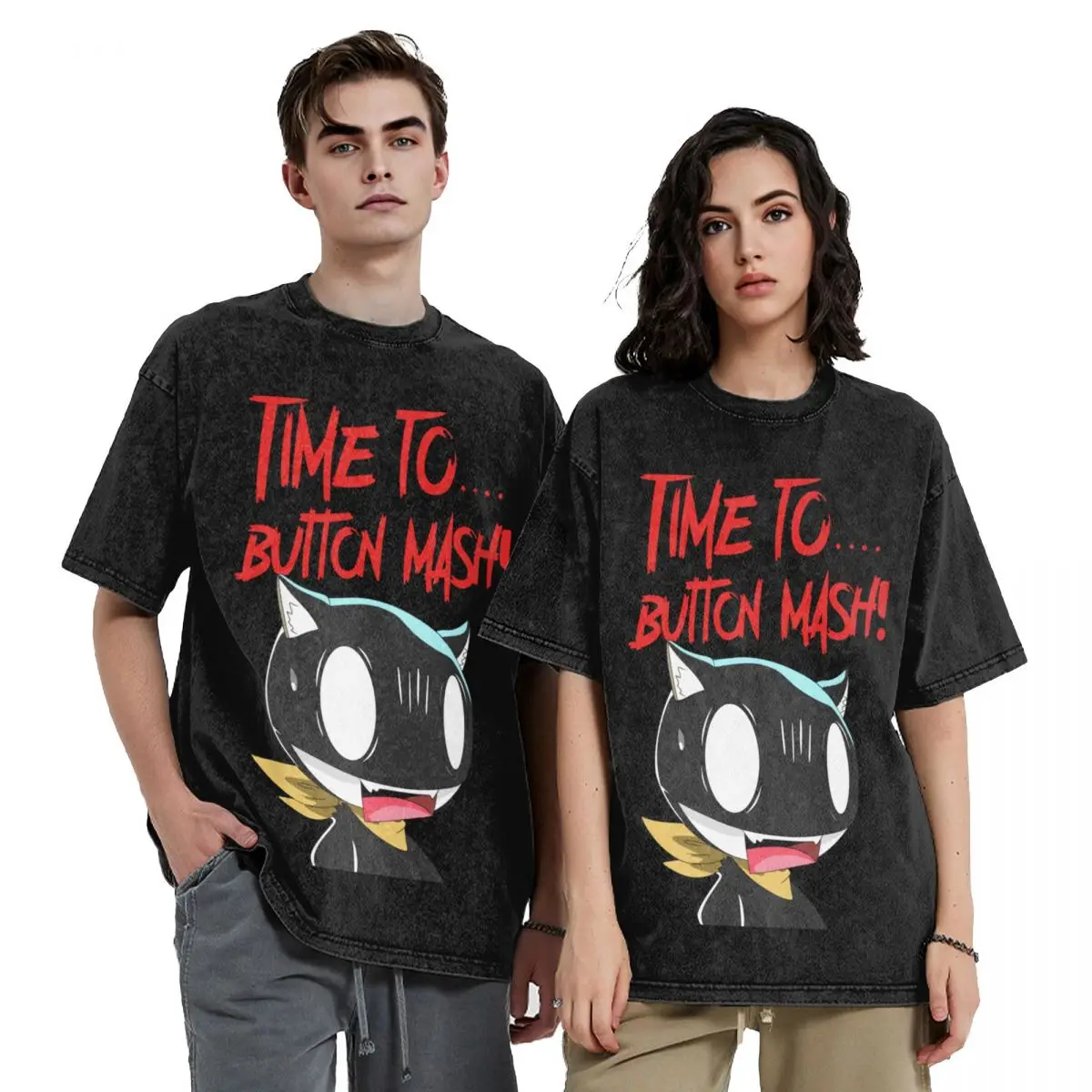 

Time To Button Mash! T-Shirt Luxury man funny meme t-shirts luxury t-shirt blue archive men t shirts