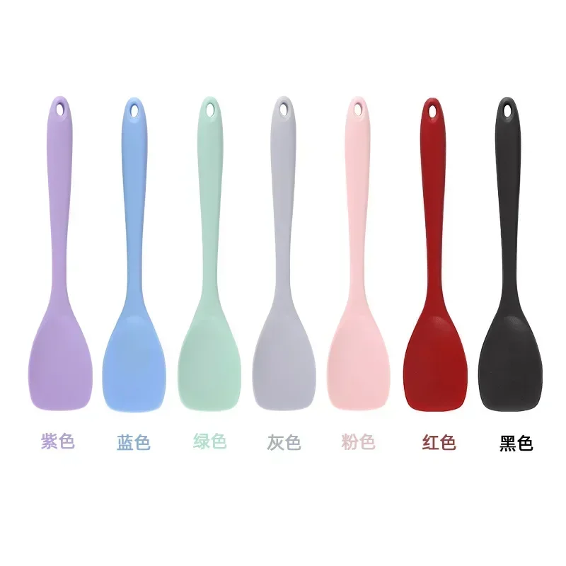 Silicone Duck Tongue Shovel Food Grade Non Stick Butter Cooking Silicone Spatula Salad Mixing Scraper Cake Baking Tool