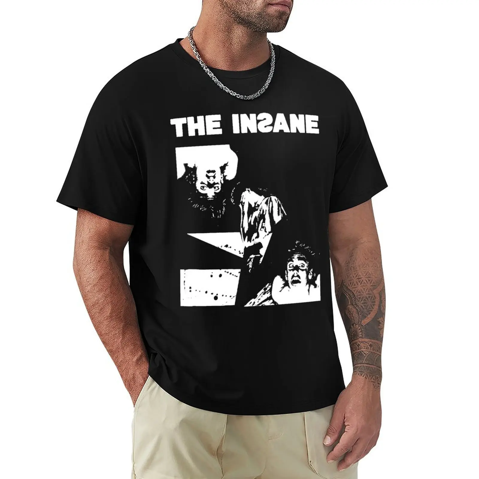 

Day Gift The Insane Punk Oi Beautiful Model Graphic For Fan T-Shirt High Elasticity Sports Tee Shirt