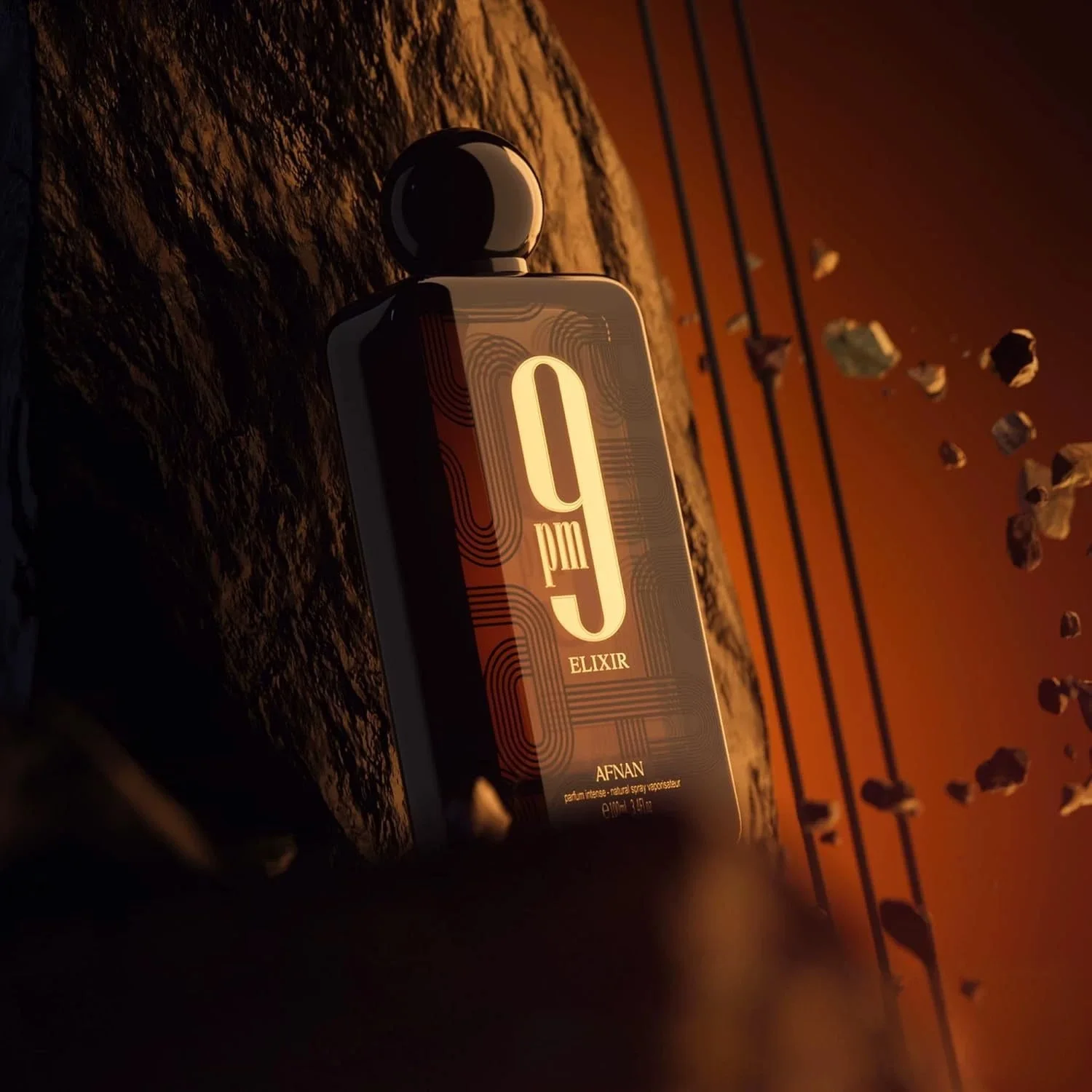 

AFNAN 9PM neutral perfume (leather, lavender, patchouli) is suitable for any venue