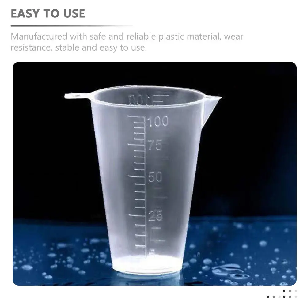 40pcs Measuring Cup Sprayer Thickened Plastic Garden Tool For Farm Orchard Yard Use Practical Measuring Container