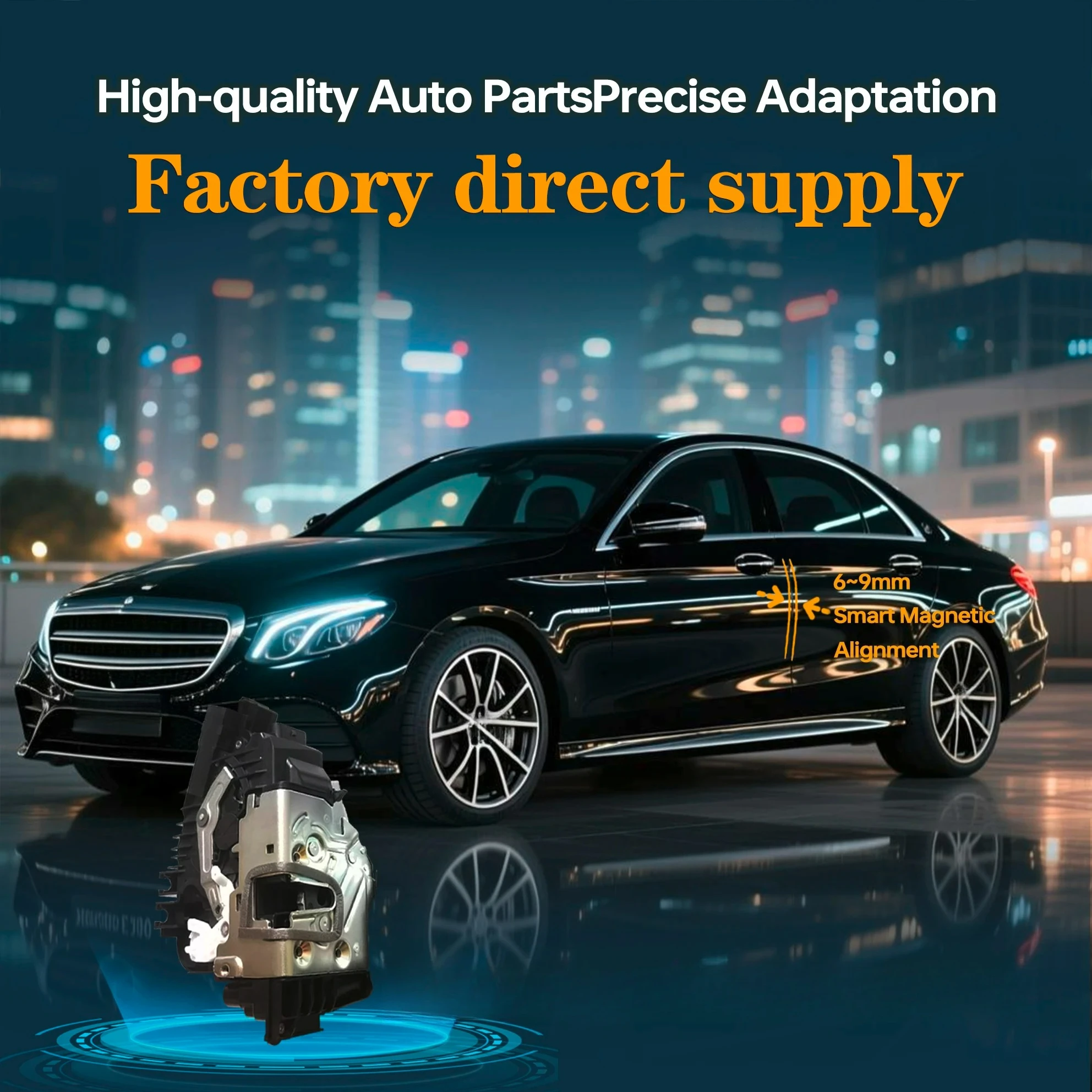 

Smooth Operating Metal Electric Suction Door ForMercedes-Benz BJ90 C-Class M6 Rivet CLS E Coupe Maybach AMG GT50 GLE GLC