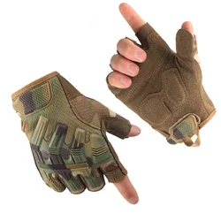 Special Forces Tactical Gloves Outdoor Mountain Climbing and Fitness Sports Half Finger Cycling Tactical Protection Gloves