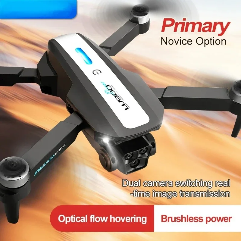 LU900 الطائرة بدون طيار 4K كاميرا مزدوجة HD التصوير الجوي واي فاي التوصيل البصري في جميع أنحاء تجنب العوائق فرش كوادكوبتر #4