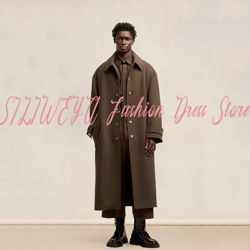 

Elegant Coat Suit For Men Business Casual Fashion Blazer Formal Social Party 1 Piece Jacket Party Prom Male Clothing Customized