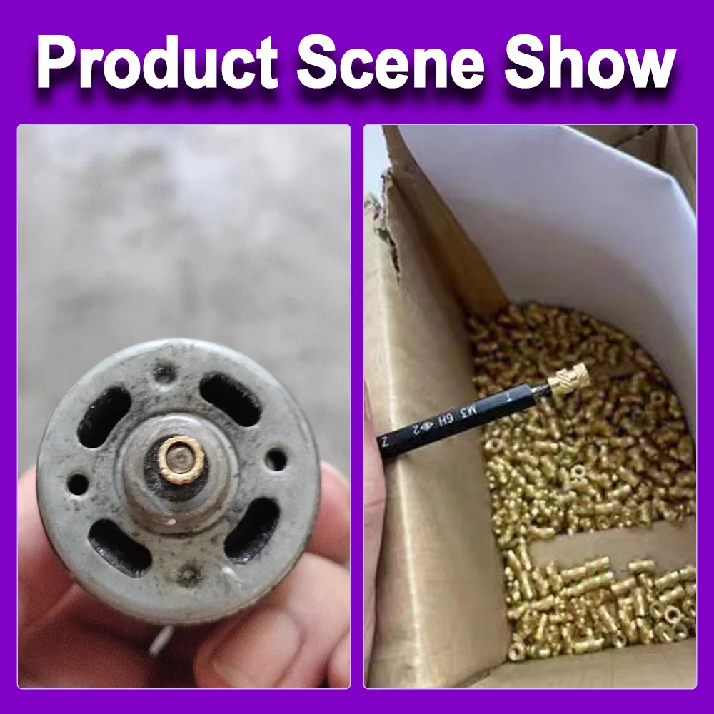 مزدوج حك حقن تضمين الجوز النحاس الساخن تذوب إدراج مخرش الجوز الموضوع الحرارة صب طابعة ثلاثية الأبعاد M2 M2.5 M3 M4 M5 M6 M8