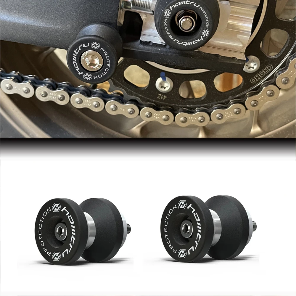 ملحقات الدراجات النارية بكرات Swingarm المنزلق مسامير حامل الرفع لأبريليا تونو 660 Factory 2021-2024 Tuono V4 2011-2014