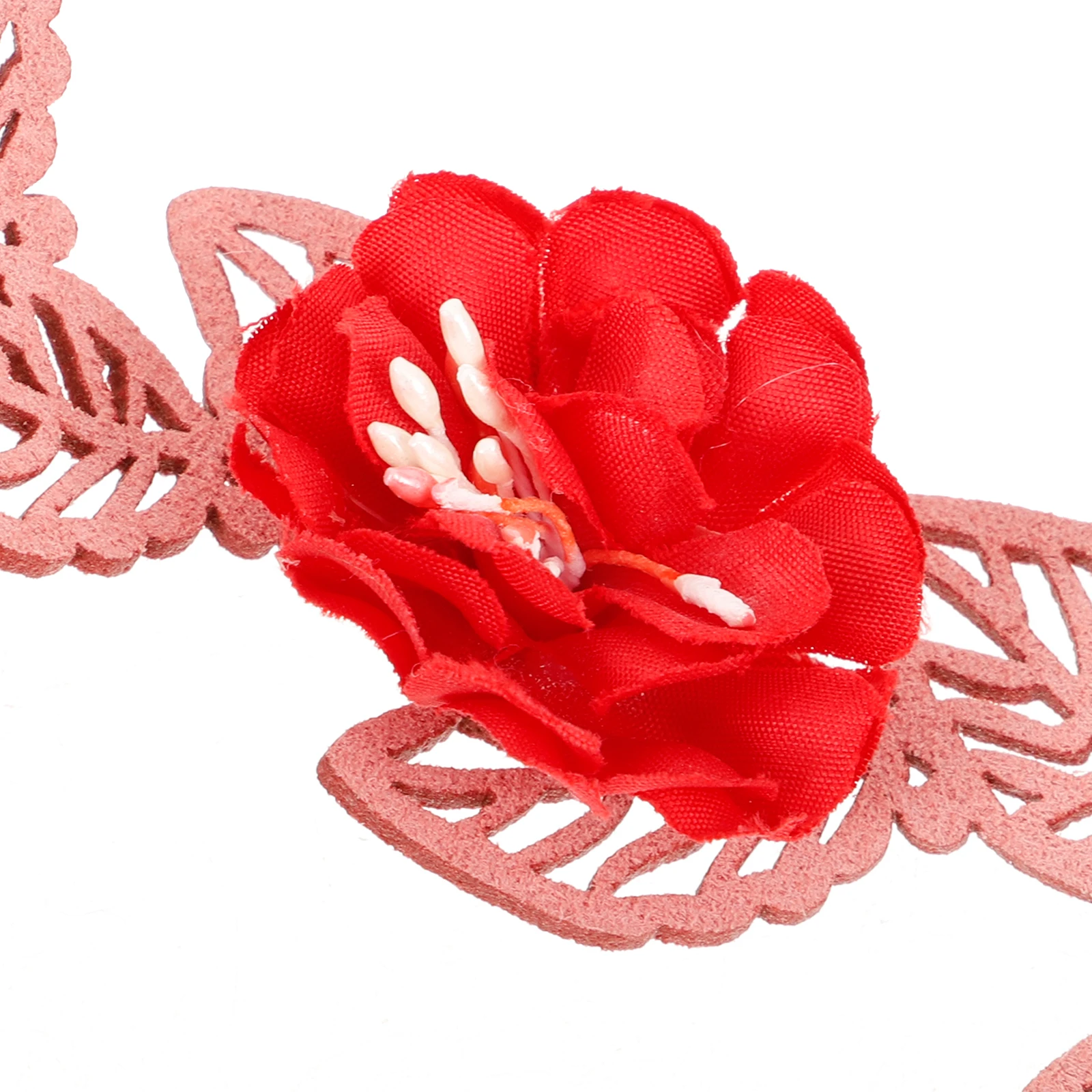 

Valentine Fabric Flower Headband Party Costume Women Girls Creative Hair Band Festival Cosplay Headdress Adult Decorative Hair