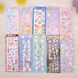 Skyscaponic BOBO Scrapbooking Stickers Journal Decor Lable Cute Kawaii Idol Stationery cartoline coreano Decor Sticker Suppli