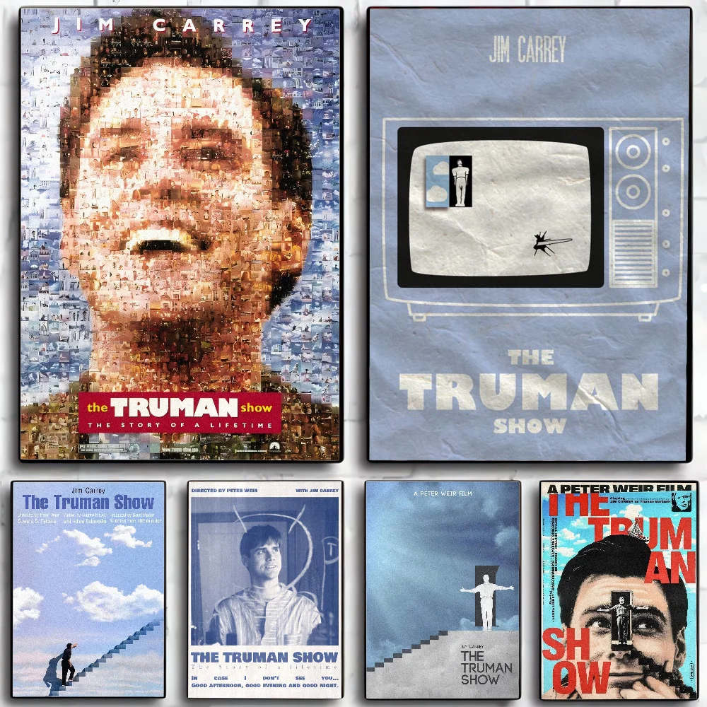 Classic Movies The Truman Show Poster Wall Art Home Decor Room Decor Digital Painting Living Room Restaurant Kitchen Art