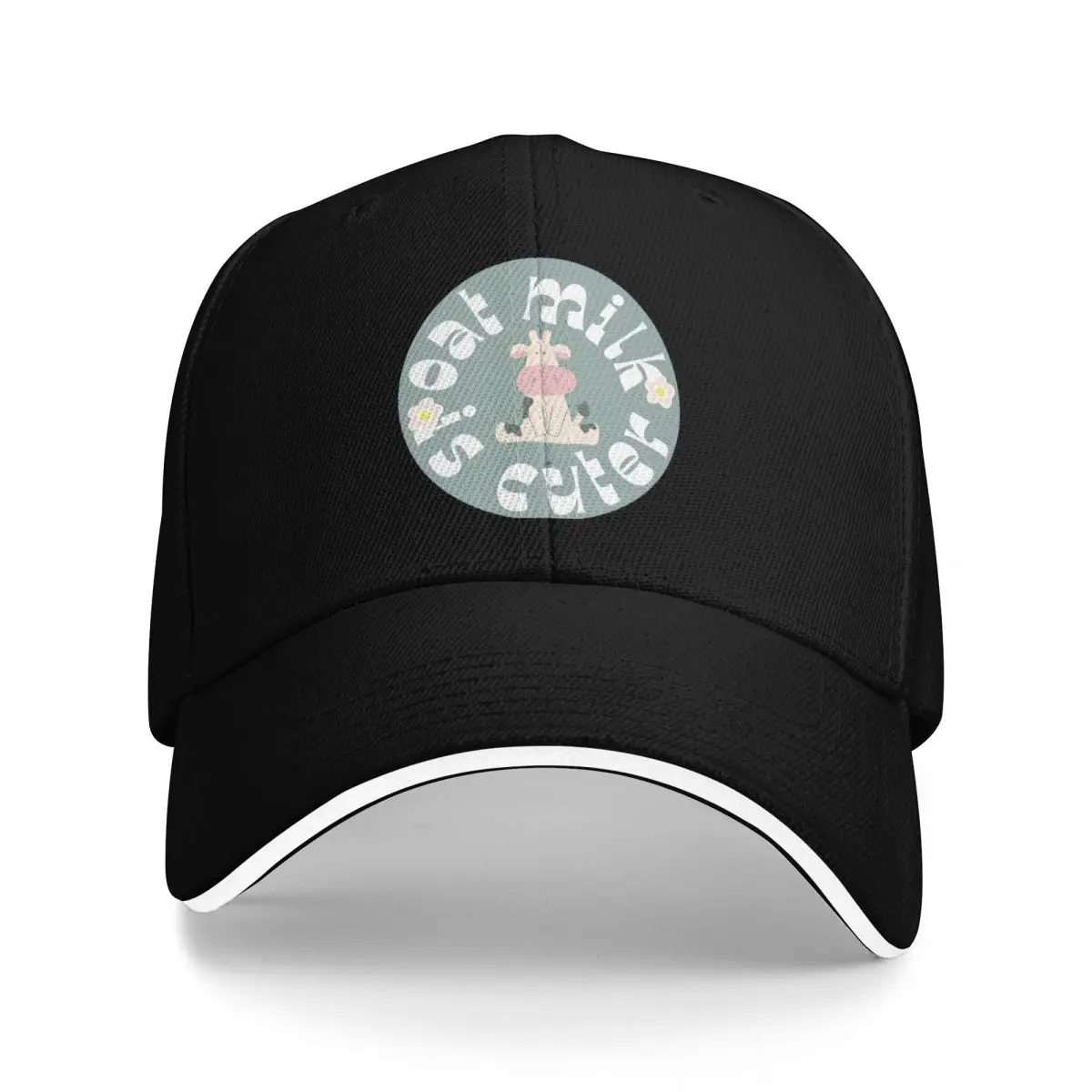 

Oat Milk is Cuter Sage Baseball Cap Trucker Hat custom Hat Sun Cap Sunscreen Caps Male Women's