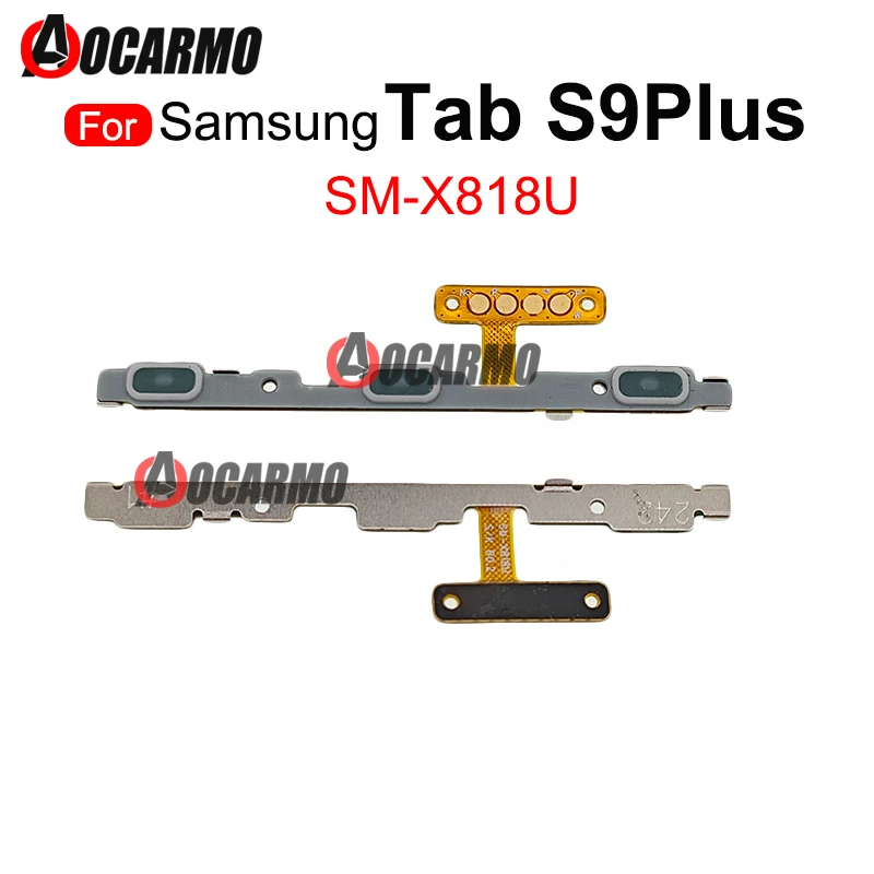 

1Pcs For Samsung Galaxy Tab s9Plus S9+ x818u SM-X818 Power Volume Flex Cable Replacement Part