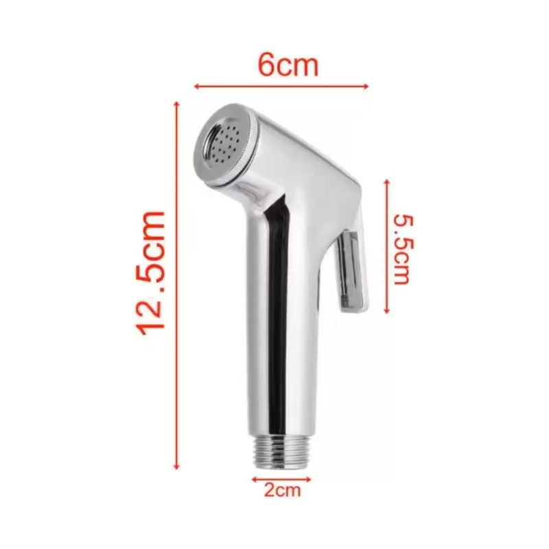 Flexible Spring Handheld Bidet Sprayer for Toilet Soft Hose Shower Head Bathroom Accessory Telephone Line Hose Tube