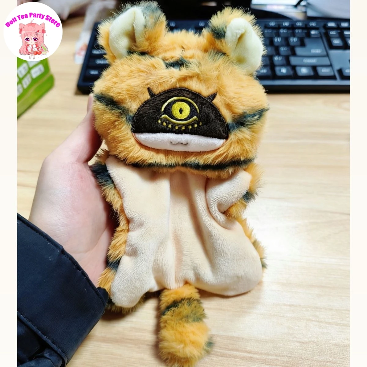 

Игровой персонаж Identity V: Эли Кларк, прорицатель. Мягкая игрушка-подушка в виде милого тигра, косплей, 20 см, плюшевая, набивная, хлопковая, кукла-игрушка.