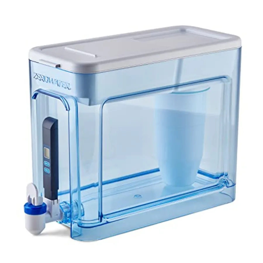 

5-Stage Water Filter with Instant Read Out - 0 TDS for Improved Tap Water Taste - IAPMO Certified to Reduce Lead, Chromium, and