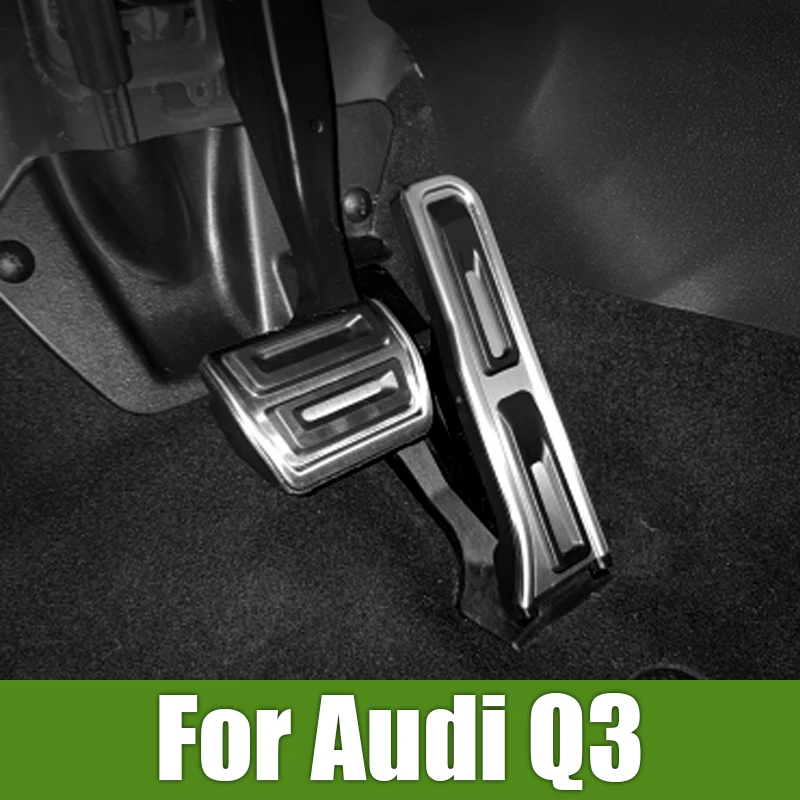 

For Audi Q3 For Volkswagen Passat B7 Variant Touran Scirocco Stainless Steel Car Brake Pedals Cover Anti-Slip Pads Accessories