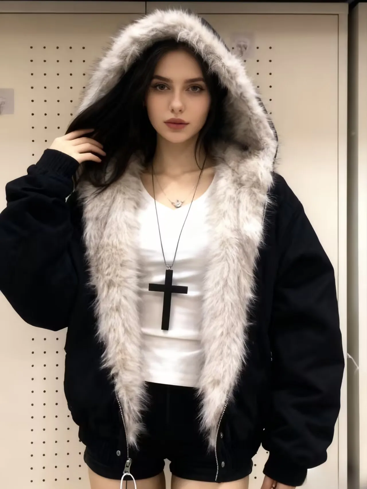 باركاس للنساء والفتيات الخريف مبطن بالبوليستر بزر كبس من جانب حزام خصر قابل للتمدد حضري شبابي بريبي متعدد الألوان يناسب الجميع