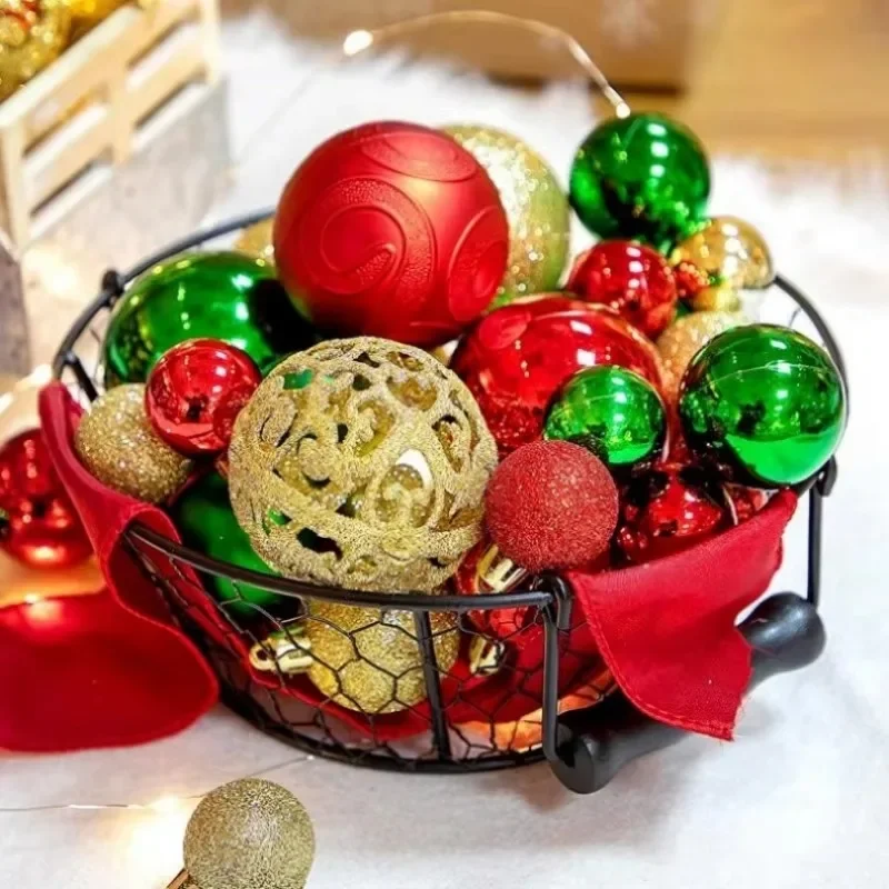 Sun Queen Christmas Tree Decorations, 101Pcs Shatterproof Christmas Balls Set, Colorful Xmas Balls Ornaments for Holiday Wedding