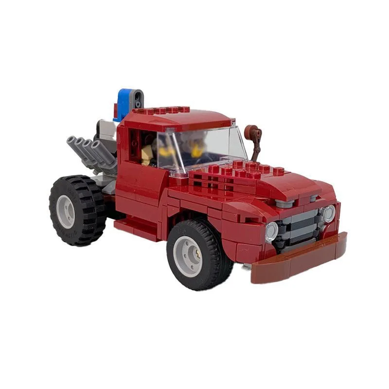 

Technical 1950 F-6 Dump Truck Speed Champions Cars Techniced Building Blocks Bricks Set Kids Toys Gifts For Boys & Girls