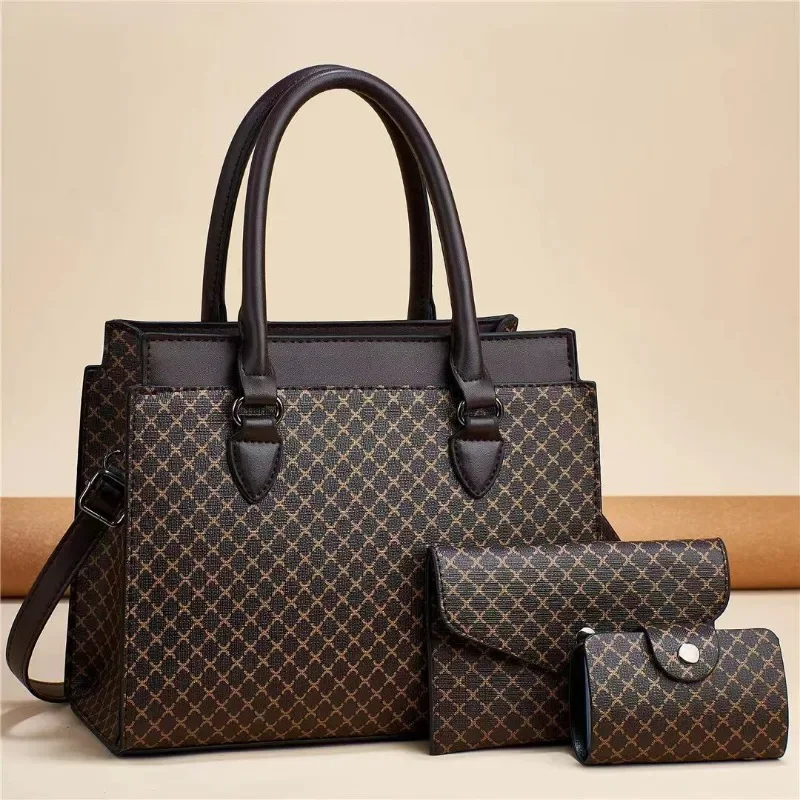Modna nowa torebka damska z dużą pojemnością kolorowa torba na ramię klasyczna torba Retro typu Crossbody torba na dojazdy do pracy — zdjęcie 5