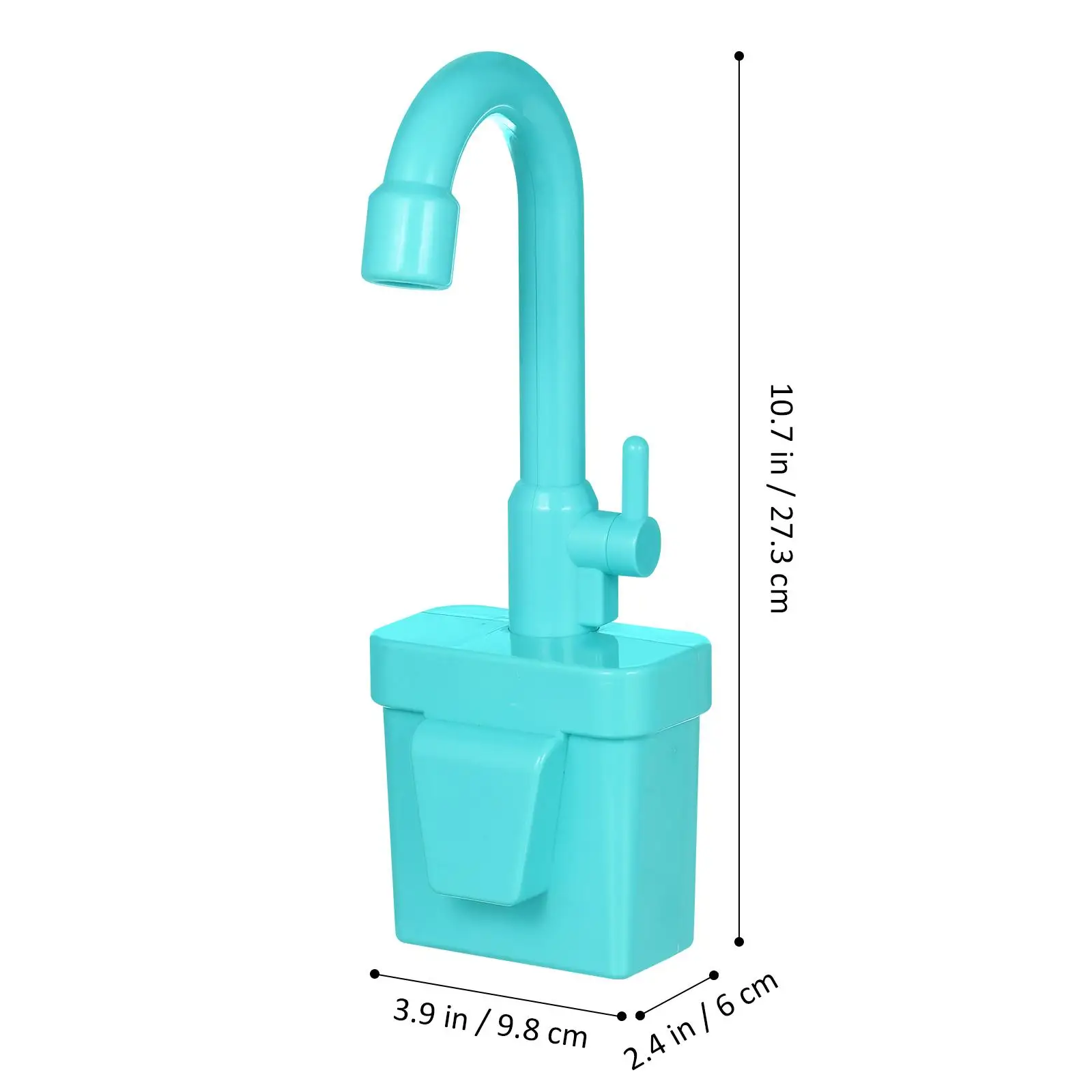 Play Sink Toy Faucet Replacement Dish Washing Toy Dishwasher Baby Sink Faucet Toddlers Plastic Pretend Play Kitchen Attachment