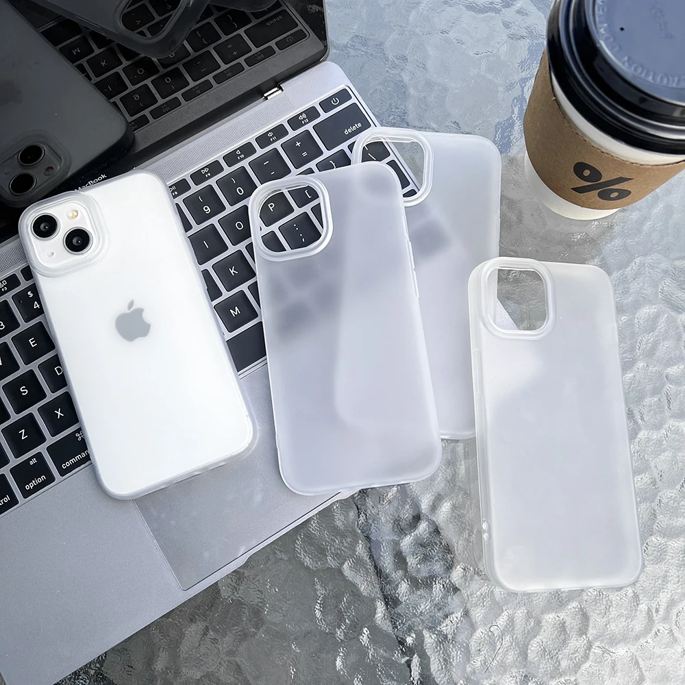 Soft TPU Matte Phone Case for iPhone 11 Cases iPhone 13 15 12 16 17 Pro Max 14 Plus 17 Air 12 Mini Transparent Fundas Cover - Image 6