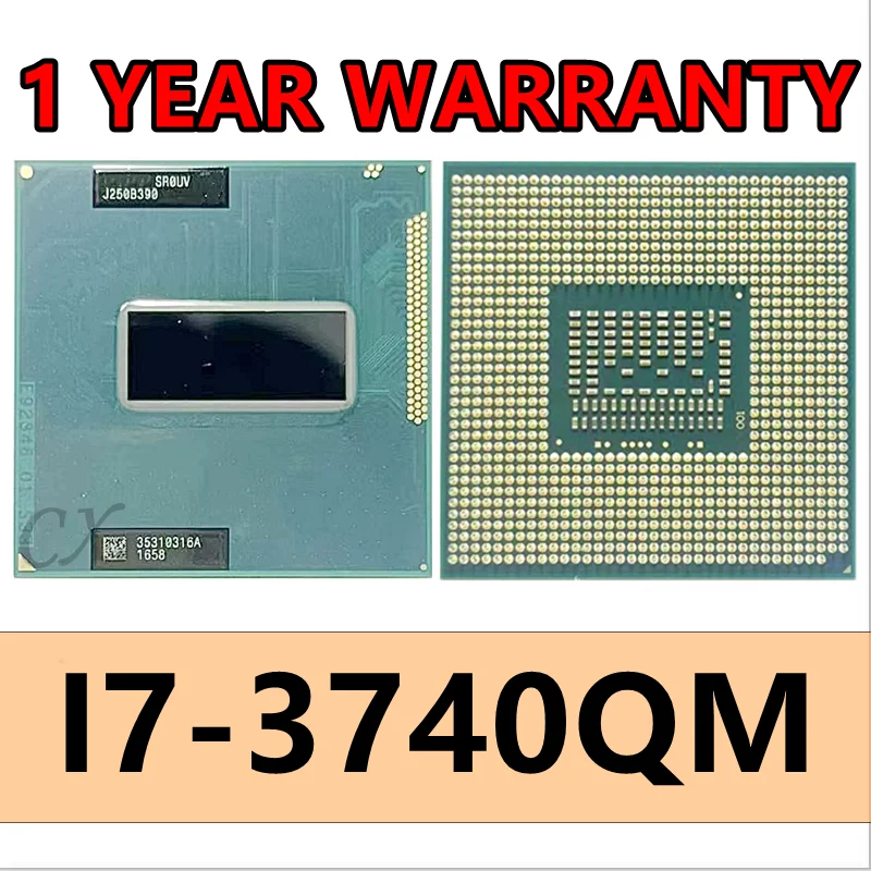 i7-3740QM i7 3740QM SR0UV 2.7 GHz Quad-Core Eight-Thread 6M 45W CPU Processor Socket G2 / rPGA988B