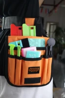 Cinturón de herramientas de tinte automático profesional, riñonera de nailon duradera con cierre a presión multibolsillos para accesorios de instalación de película de ventana