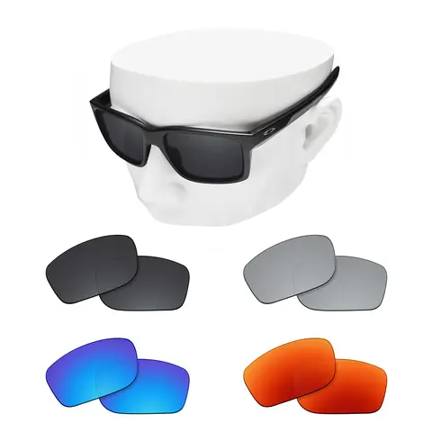OOWLIT 편광 교체 렌즈, 오클리 메인링크 OO9264 - 57mm 선글라스, 멀티 컬러
